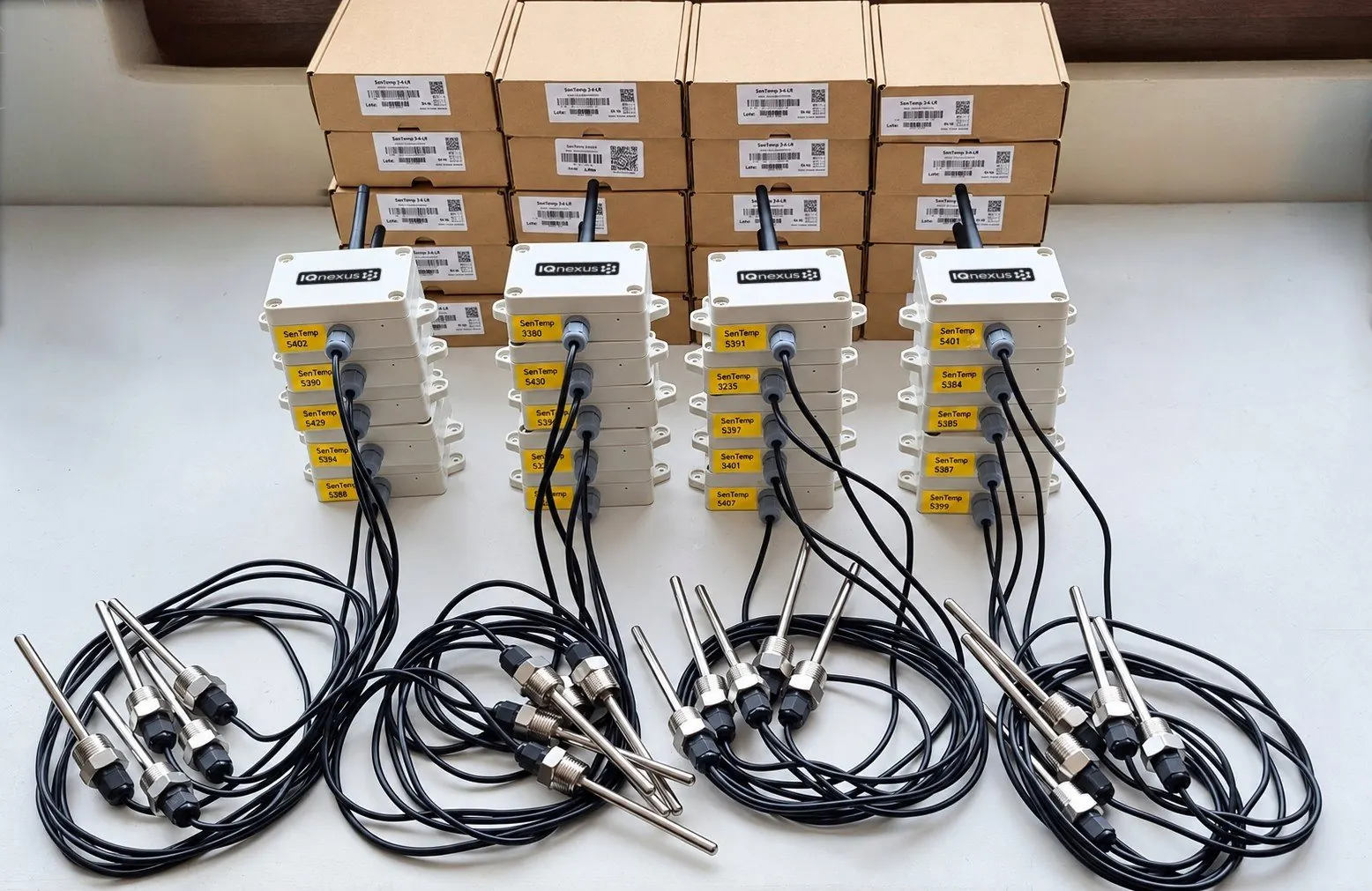 Sensores de temperatura para ducto de aire acondicionado